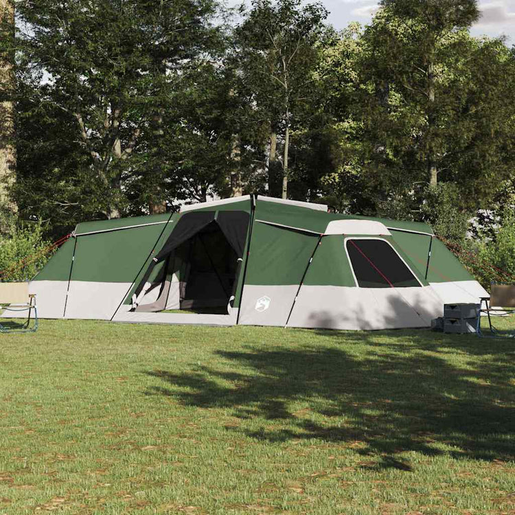 Tente familiale Vidaxx avec toit avec rangement vert 833 x 585 x 216 cm taffetas