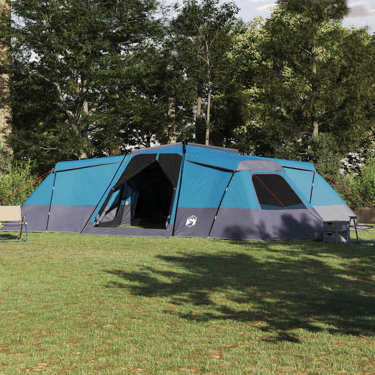 Tente familiale Vidaxx avec toit avec rangement bleu 833 x 585 x 216 cm taffetas