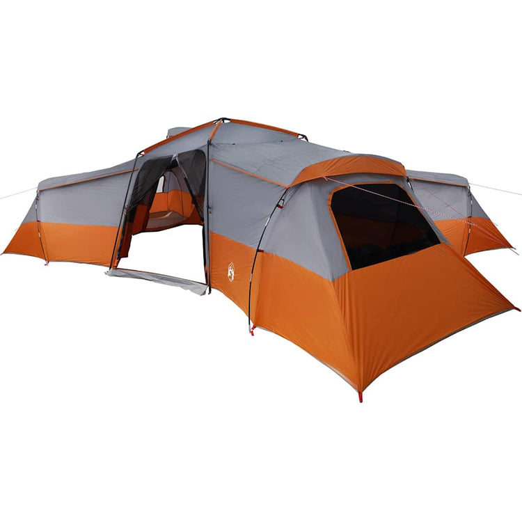 Tente familiale Vidaxx avec toit gris et orange 833 x 585 x 216 cm taffetas