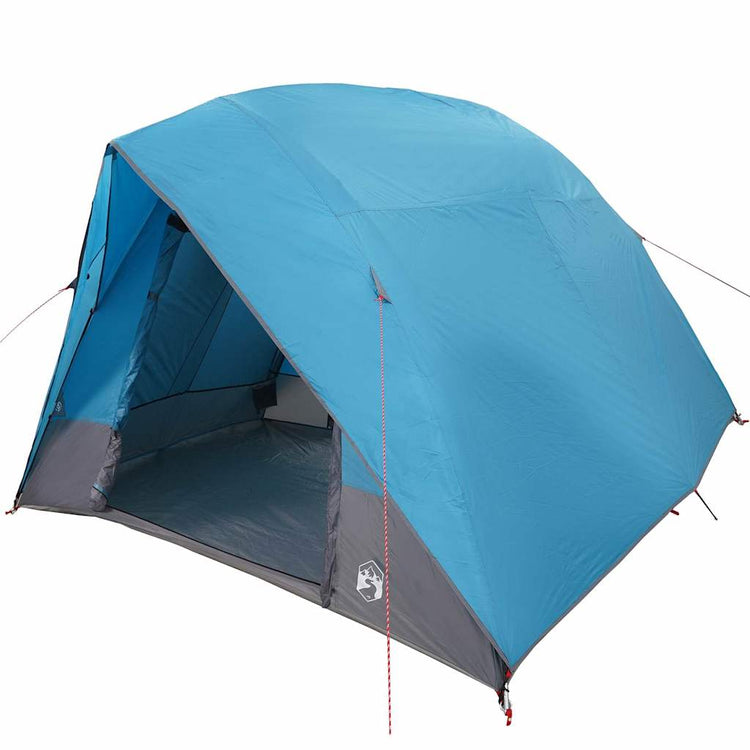 VidaXL tente de camping avec toit avec rangement bleu 320 x 275 x 190 cm taffetas