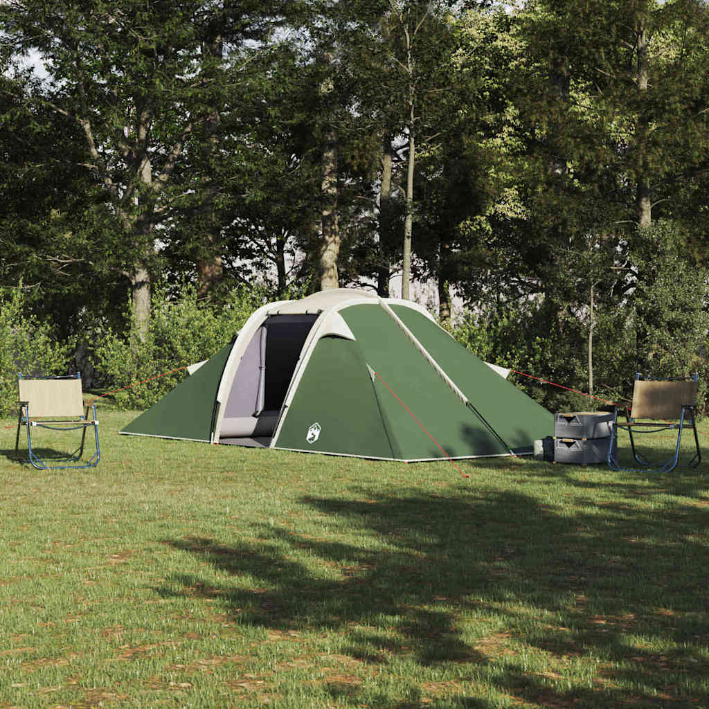 Vidaxx tente tunnel avec toit avec rangement vert 510 x 240 x 156 cm taffetas