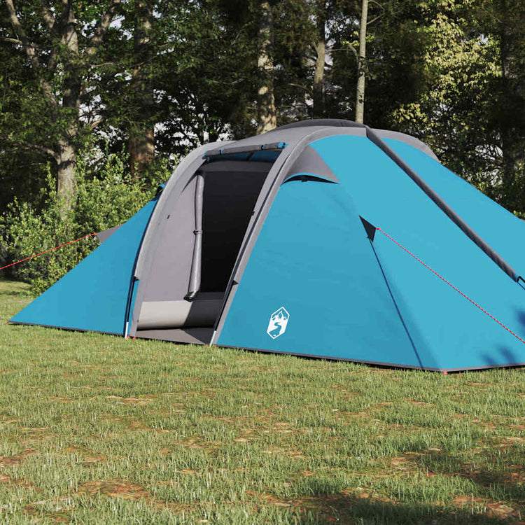 Vidaxx tente tunnel avec toit avec rangement bleu 510 x 240 x 156 cm taffetas