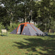 Tente tunnel Vidaxx avec toit gris et orange 510 x 240 x 156 cm taffetas