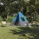 Vidaxx tente tipi avec toit avec rangement bleu 383 x 338 x 217 cm taffetas