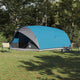 VidaXL tente tunnel avec toit avec rangement bleu 500 x 348 x 200 cm taffetas