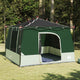 VidaXL tente intérieure avec toit avec rangement vert 290 x 288 x 234 cm taffetas