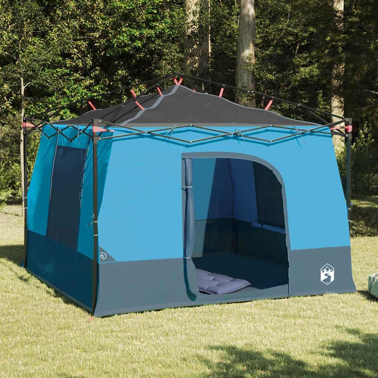 Vidaxx tente intérieure avec toit avec rangement bleu 290 x 288 x 234 cm taffetas