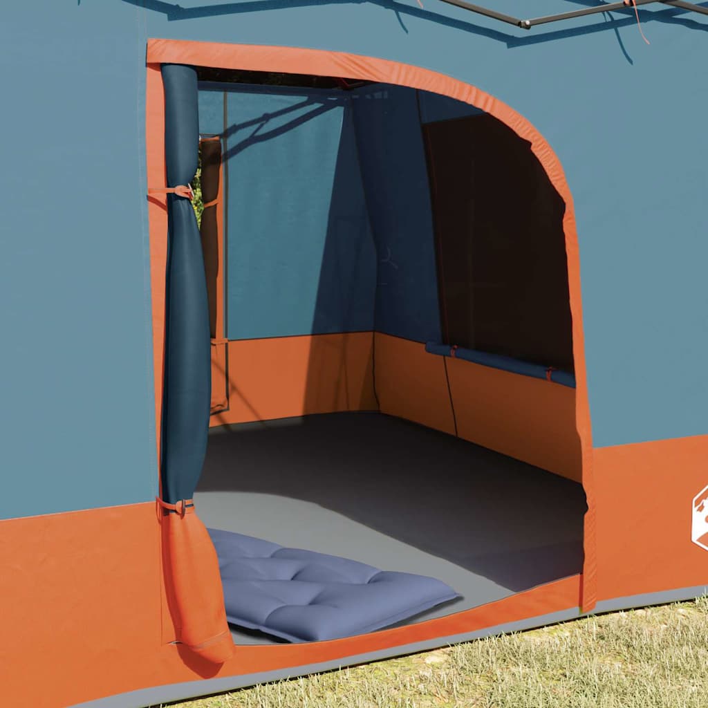 Tente intérieure VidaXL avec toit gris et orange 290 x 288 x 234 cm taffetas