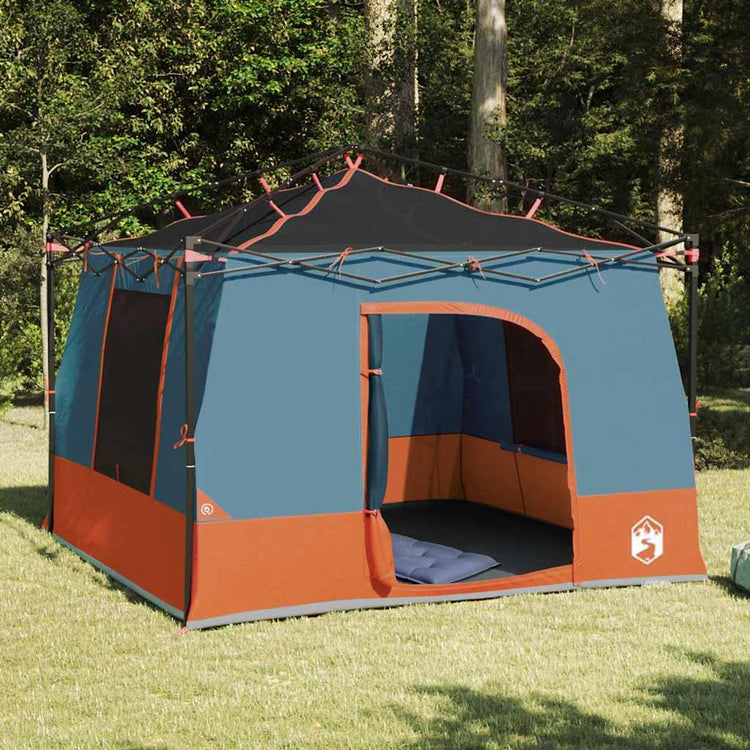 Tente intérieure VidaXL avec toit gris et orange 290 x 288 x 234 cm taffetas