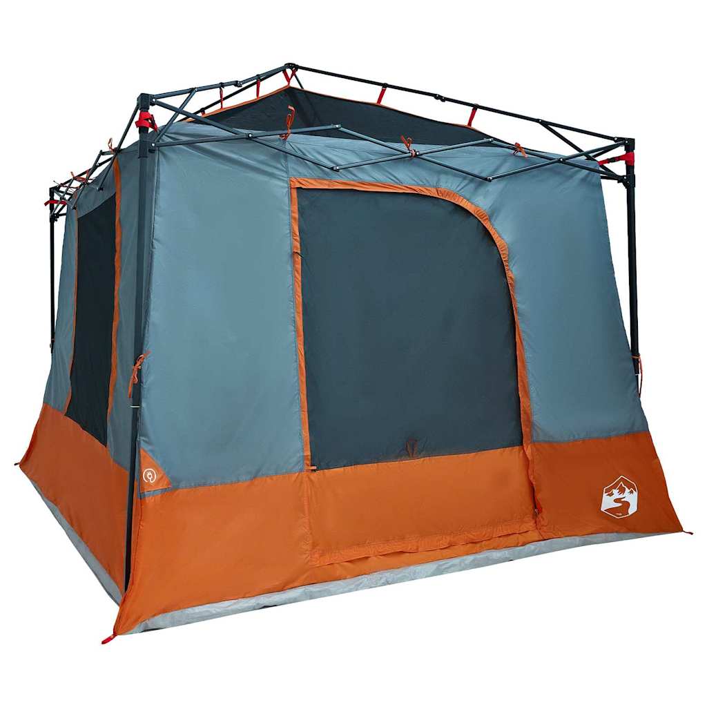 Tente intérieure VidaXL avec toit gris et orange 290 x 288 x 234 cm taffetas