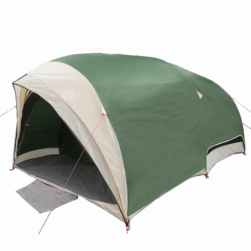 Vidaxx tente tunnel avec toit avec rangement vert 410 x 285 x 198 cm taffetas