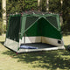 Vidaxx tente intérieure avec toit avec rangement vert 291 x 291 x 240 cm taffetas