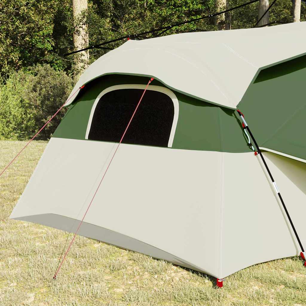 Vidaxx tente intérieure avec toit avec rangement vert 520 x 520 x 190 cm taffetas
