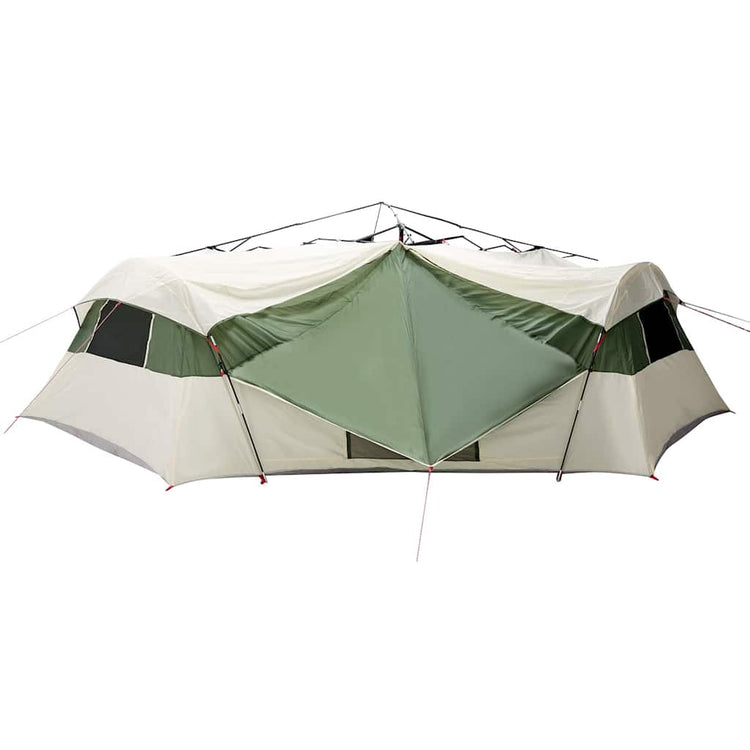 Vidaxx tente intérieure avec toit avec rangement vert 520 x 520 x 190 cm taffetas