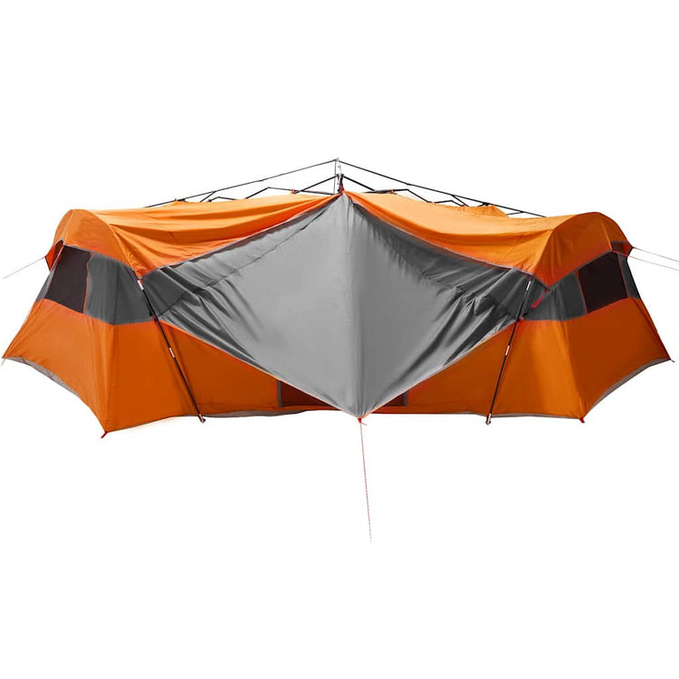 Tente intérieure VidaXL avec toit gris et orange 520 x 520 x 190 cm taffetas