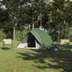 VidaXL tente de camping avec toit avec rangement vert 275 x 230 x 140 cm taffetas