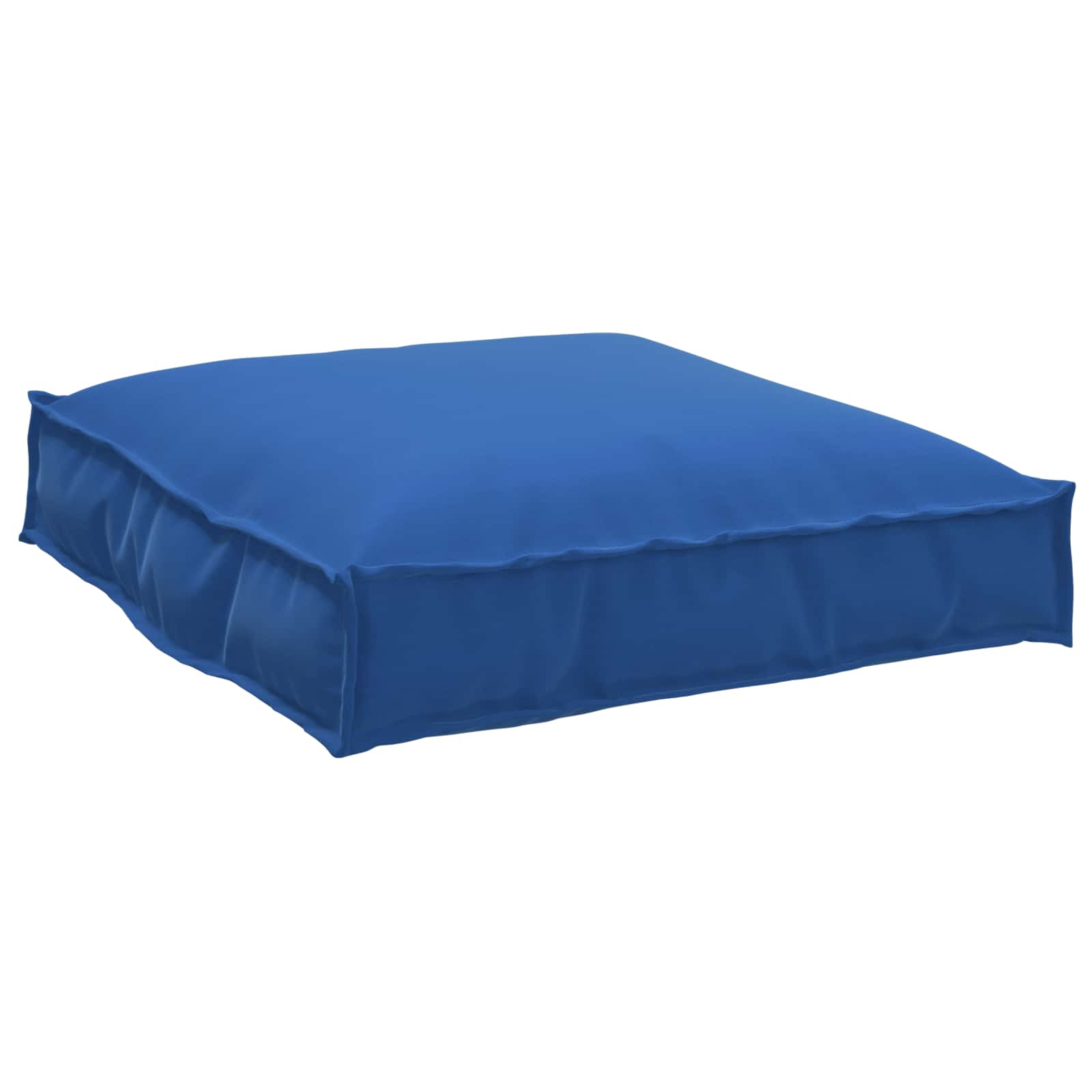 VidaXL ensemble de coussins de palette 2 pcs tissu oxford bleu royal