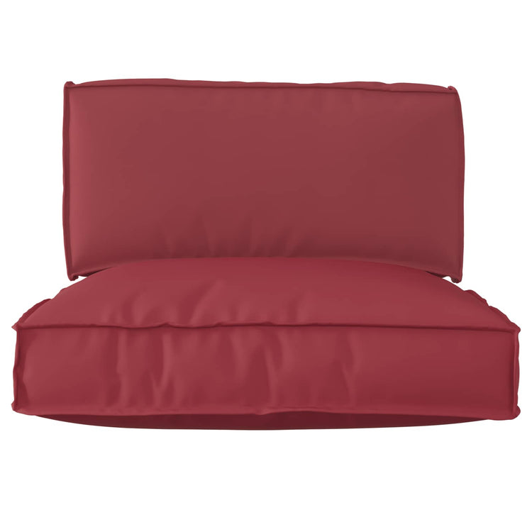 VidaXL ensemble de coussins de palette 2 pcs tissu oxford anthracite