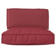 VidaXL ensemble de coussins de palette 2 pcs tissu oxford anthracite