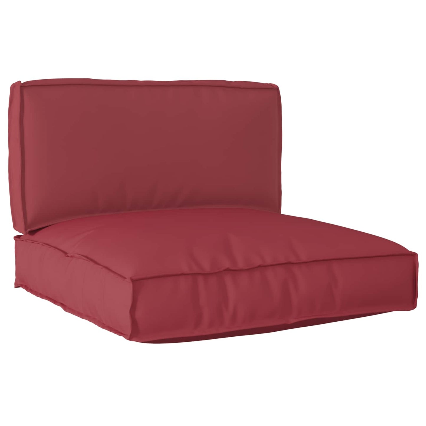 VidaXL ensemble de coussins de palette 2 pcs tissu oxford crème