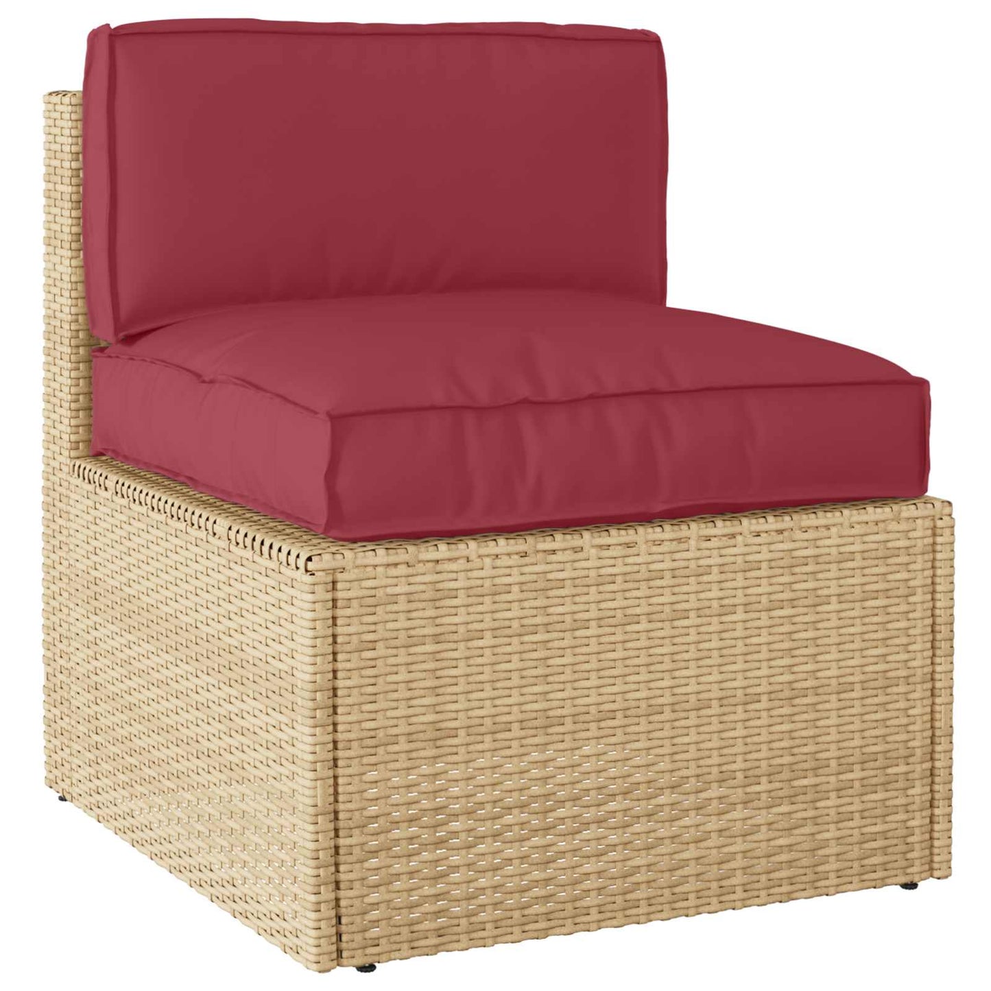 VidaXL ensemble de coussins de palette 2 pcs tissu oxford crème