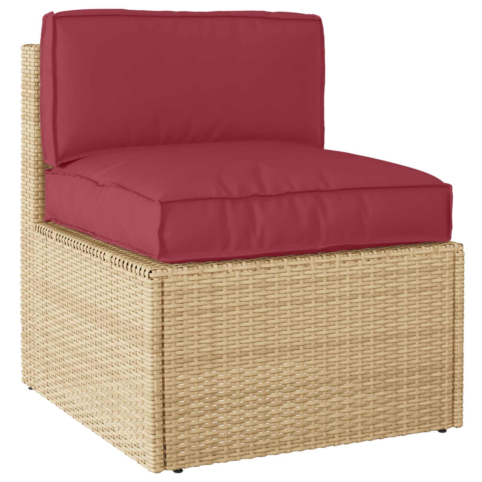 VidaXL ensemble de coussins de palette 2 pcs tissu oxford crème