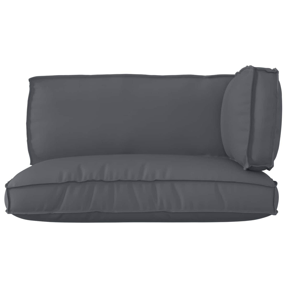 VidaXL ensemble de coussins de palette 3 pcs tissu oxford anthracite