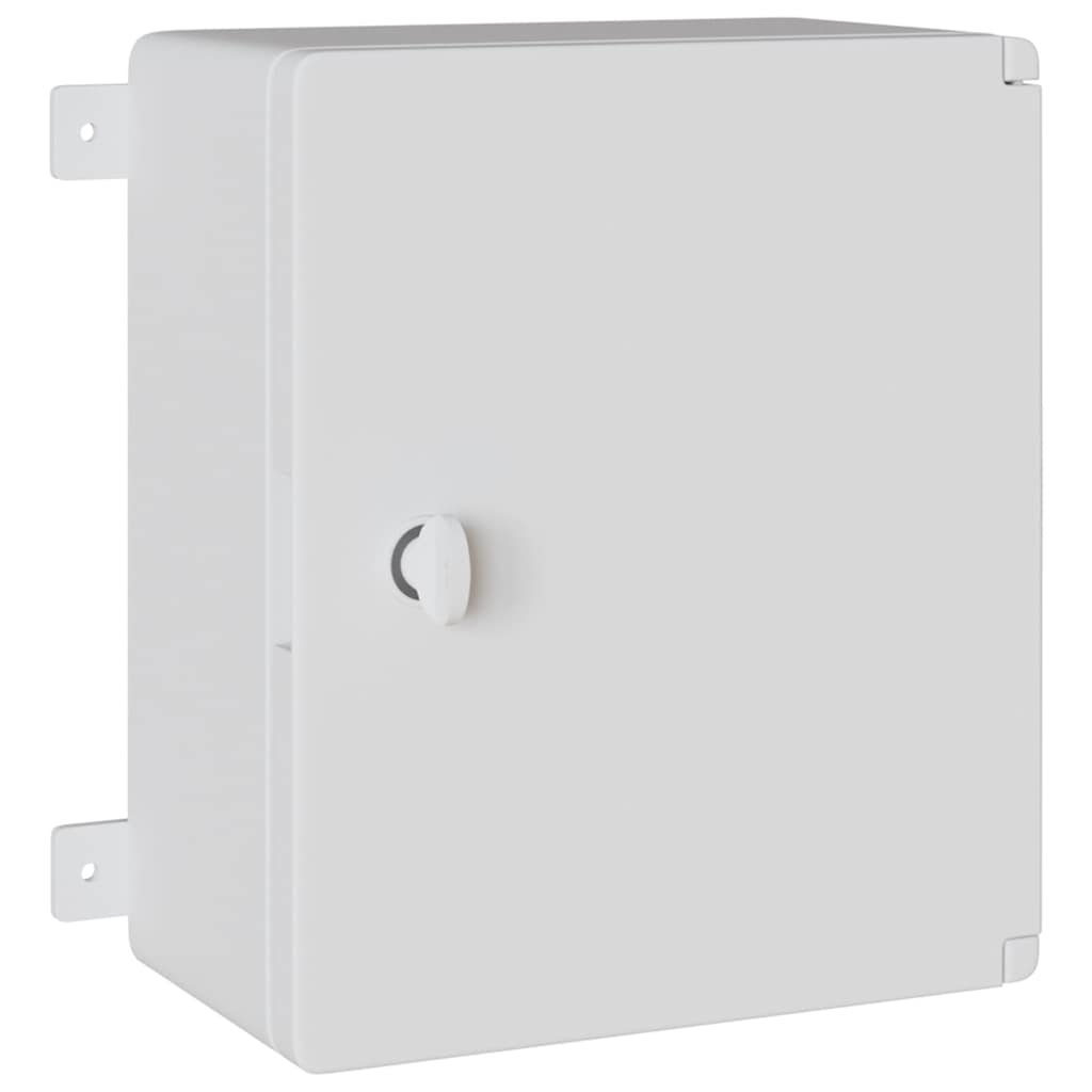 Vidaxxl boîtier de commande gris 47 x 20 x 60 cm plastique abs