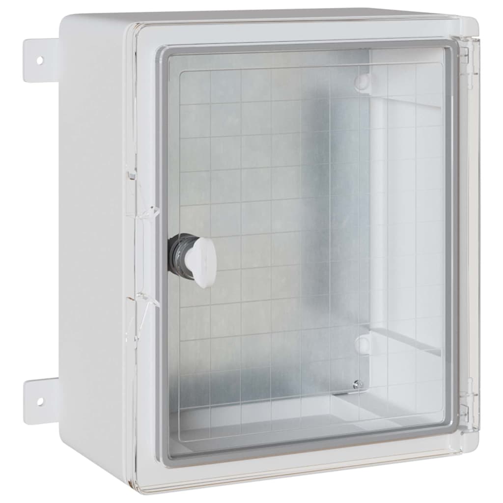 Vidaxxl boîtier de commande gris 30 x 16,5 x 35 cm plastique abs