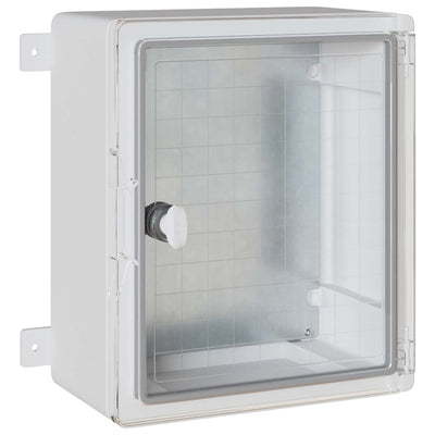 Vidaxxl boîtier de commande gris 30 x 16,5 x 35 cm plastique abs