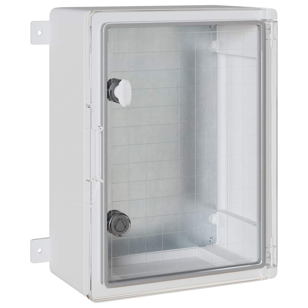 Vidaxxl boîtier de commande gris 30 x 16,5 x 40 cm plastique abs