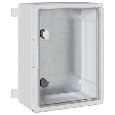 Vidaxxl boîtier de commande gris 30 x 16,5 x 40 cm plastique abs