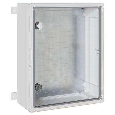 Vidaxxl boîtier de commande gris 40 x 17,5 x 50 cm plastique abs