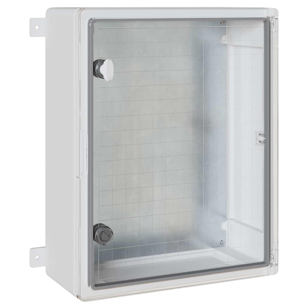 Vidaxxl boîtier de commande gris 40 x 24,5 x 50 cm plastique abs