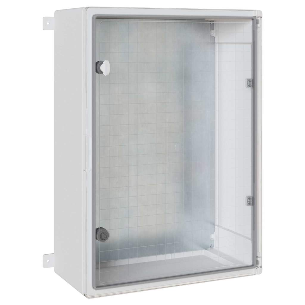 Vidaxxl boîtier de commande gris 50 x 24,5 x 70 cm plastique abs