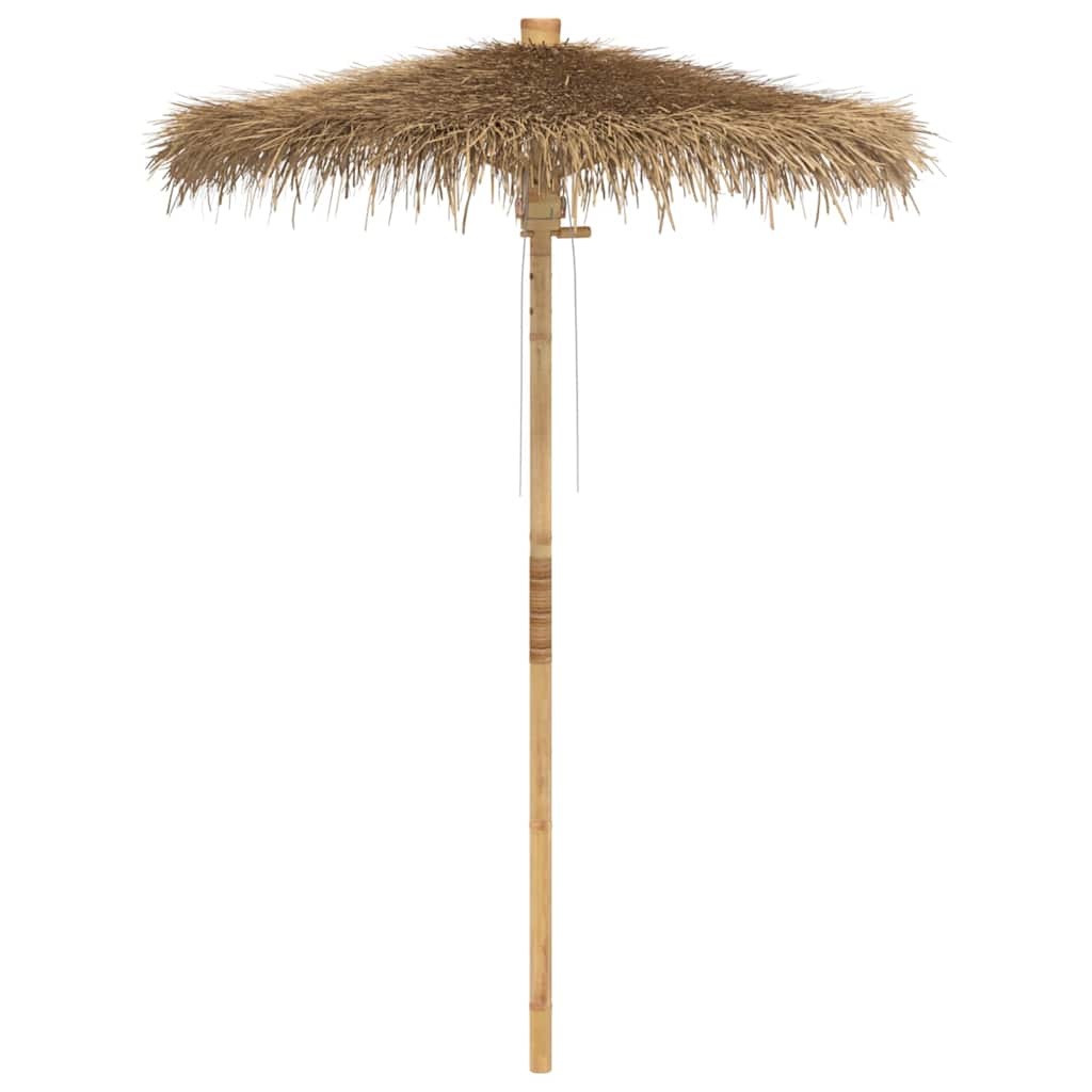 VidaXL parapluie tiki avec moustiquaire 150 cm bambou