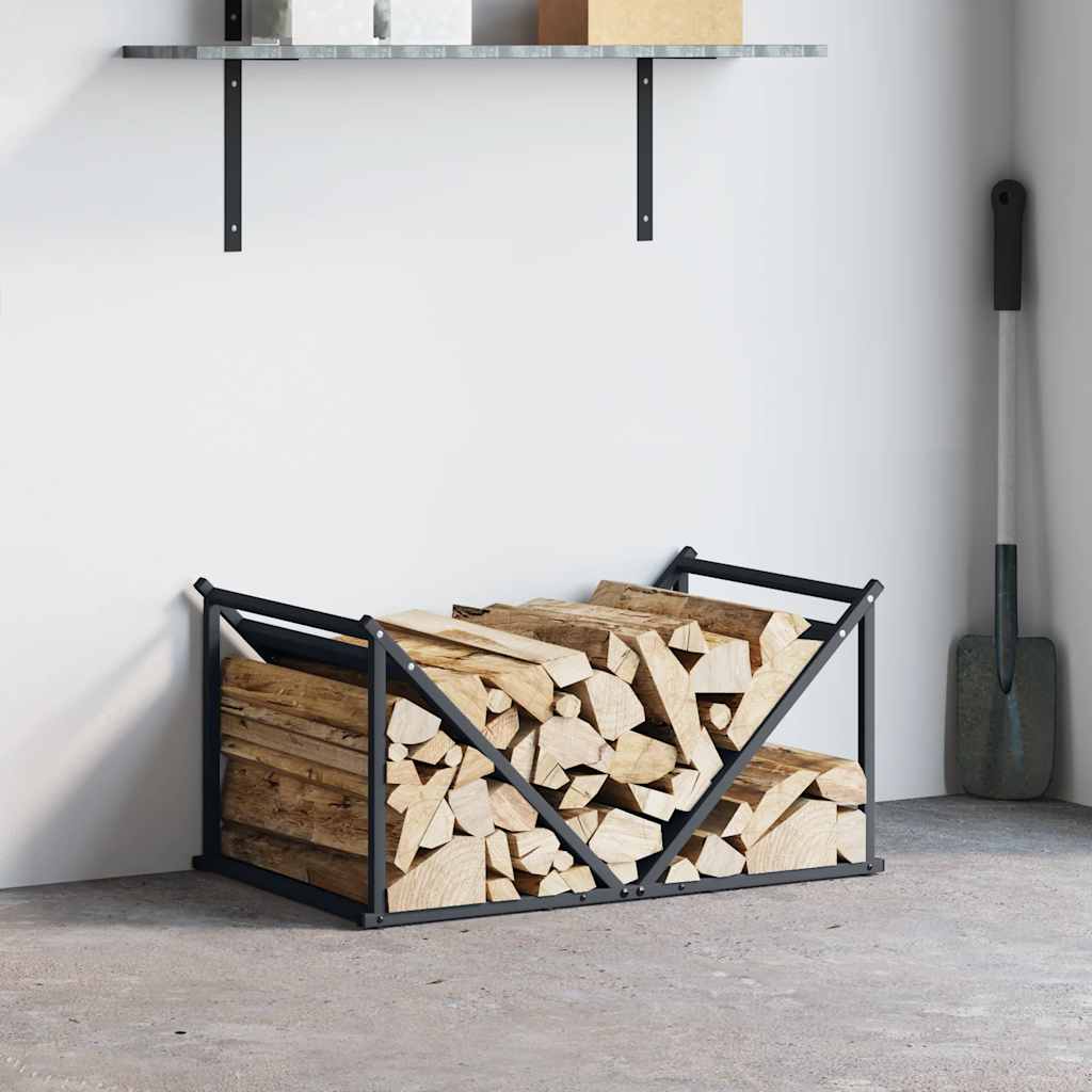 Vidaxx support à bois de chauffage 70x43x34,5 cm acier laminé à froid anthracite
