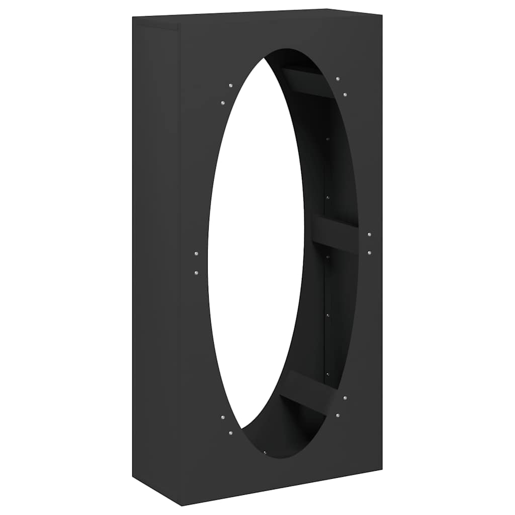 Vidaxx support à bois de chauffage 50x23x100 cm acier laminé à froid noir