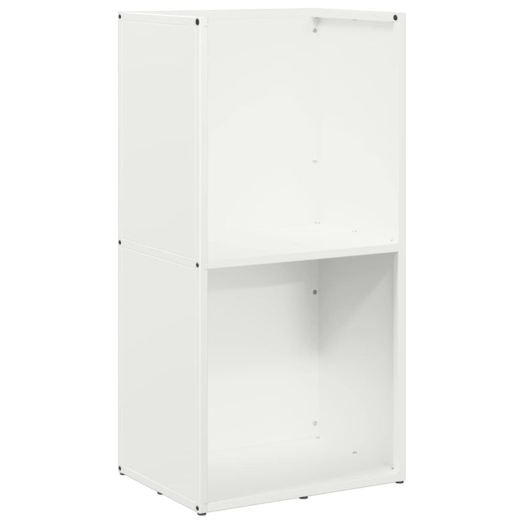 Vidaxx support à bois de chauffage 40x30x80 cm acier laminé à froid blanc
