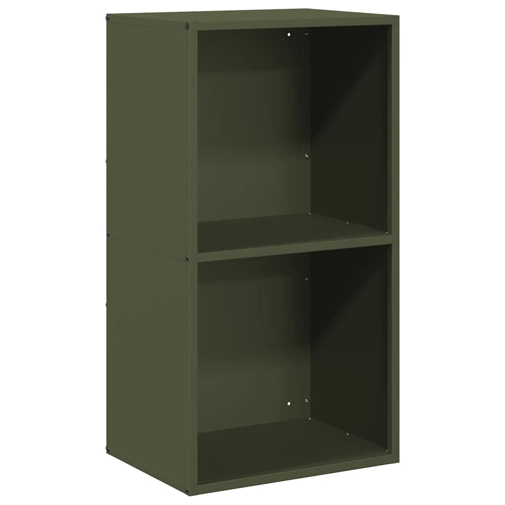 Vidaxx support à bois de chauffage 40x30x75 cm acier laminé à froid vert olive