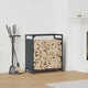 Vidaxx support à bois de chauffage 60x28x65 cm acier laminé à froid anthracite