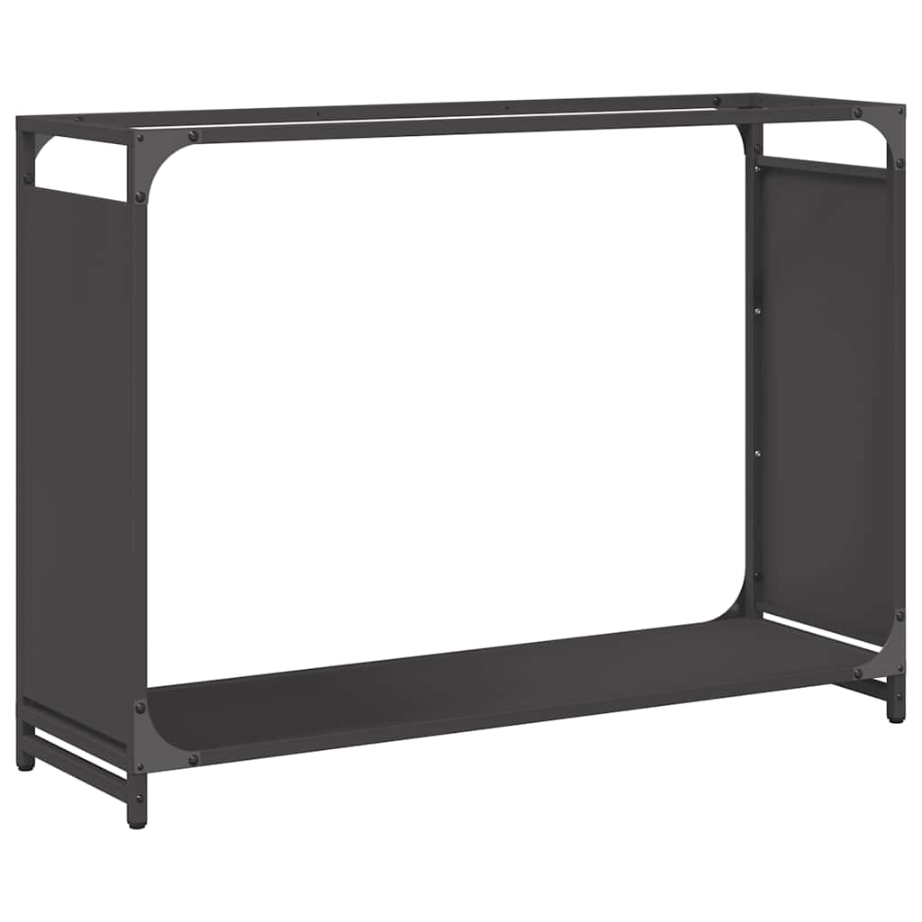 Vidaxx support à bois de chauffage 90x28x65 cm acier laminé à froid noir