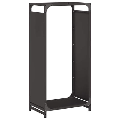 Vidaxx support à bois de chauffage 44x28x90 cm acier laminé à froid noir