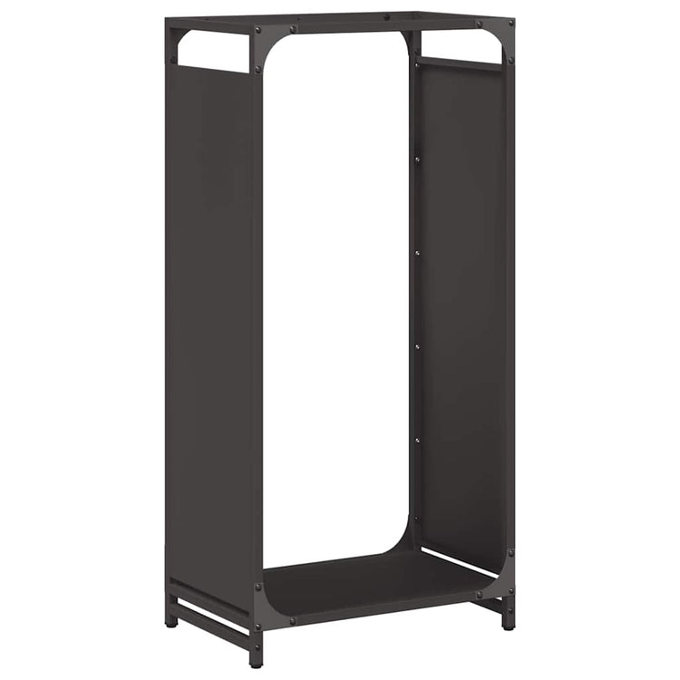 Vidaxx support à bois de chauffage 44x28x90 cm acier laminé à froid noir