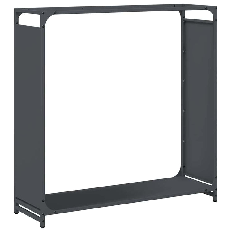 Vidaxx support à bois de chauffage 90x28x90 cm acier laminé à froid anthracite
