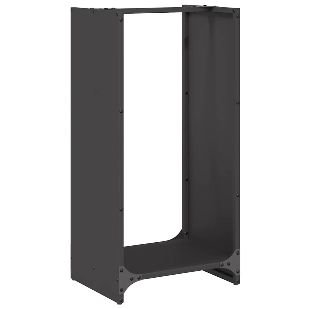 Vidaxx support à bois de chauffage 40x30x80 cm acier laminé à froid noir