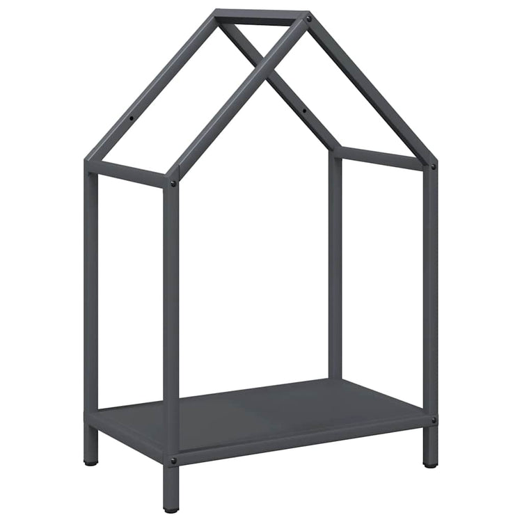 Vidaxx support à bois de chauffage 40x25x60 cm acier laminé à froid anthracite