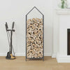 Vidaxx support à bois de chauffage 40x25x120 cm acier laminé à froid anthracite
