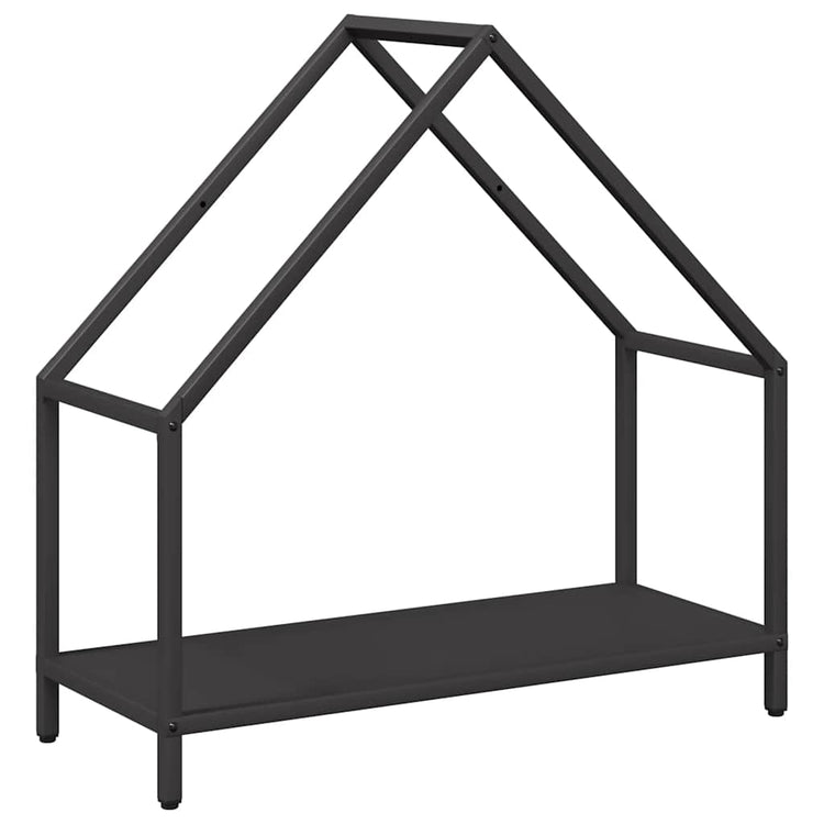 Vidaxx support à bois de chauffage 60x25x60 cm acier laminé à froid noir