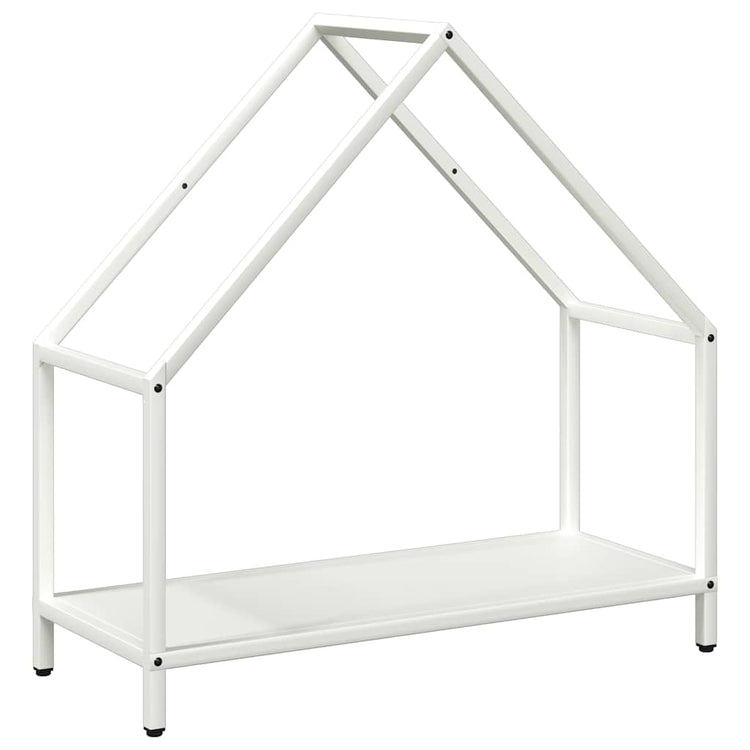 Vidaxx support à bois de chauffage 60x25x60 cm acier laminé à froid blanc